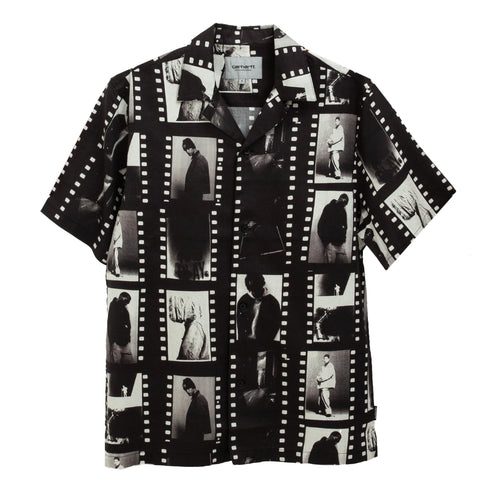 Carhartt WIP S/S Photo Strip Shirt Photo Strip Print/Black I033070.26W.XX.03 Degli Uberti